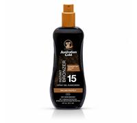 Australian Gold SPF15 Spray Gel with Bronzer 237 ml