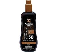 Australian gold Spf50 With Instant Bronzer Spray gel 237 ml