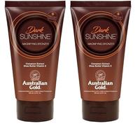 Australian Gold Sunshine Dark Magnifying Bronzer Professional Lotion 133 Ml 133 ml (Paquete de 2)