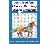 Australian Horse Racing Word Search: Fun & Nostalgic Racing Word Puzzles for Nan and Long-Time Racegoers