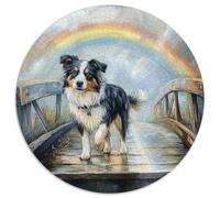Australian Shepherd 1000 Pieces Jigsaw Puzzles For Adults Educational Games Stress Relieving Entertainment Exercise The Memory of The Brain For Adults Gifts 1000pcs (67.5x67.5cm)