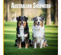 Australian Shepherd 2026 Calendar: Dog Photography Monthly Planner with 12 Beautiful Aussie Images