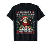 Australian Shepherd Christmas Tree Decorations Dog Lover Camiseta