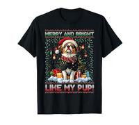 Australian Shepherd Christmas Tree Decorations Dog Lover Camiseta