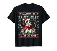 Australian Shepherd Christmas Tree Decorations Dog Lover Camiseta