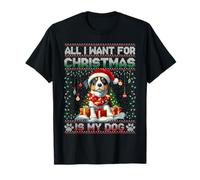 Australian Shepherd Christmas Tree Decorations Dog Lover Camiseta