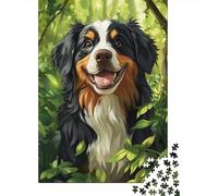 Australian Shepherd Jigsaw Puzzles Puzzle for Adults Kids. 1000 Pieces Impossible Challenge Toy Educational Games Home Decoration for Adults& Kids Age 14 Years Up 1000pcs (75x50cm)