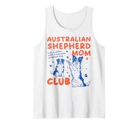 Australian Shepherd Mom Club Aussie Dog Camiseta sin Mangas