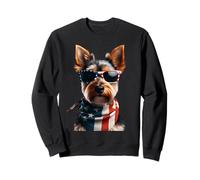 Australian Terrier Dog 4 de julio Día de la Independencia Americana Sudadera