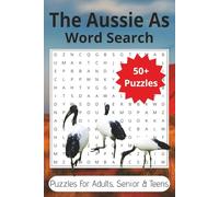 Australian Themed Word Search: Word Search with Easy to Read Print About Australian Animals, Food, Places and More | 6x9 inches, 102 Pages | 50+ Puzzles, Gift for Vacations, Travel and Relaxation