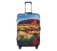 Australia'S Wild Red Rock Desert - Funda elástica para equipaje de viaje, protector de maleta, funda de equipaje impresa antiarañazos, Black, L