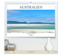 Australien - Australische Strände (hochwertiger Premium Wandkalender 2026 DIN A2 quer), Kunstdruck in Hochglanz: Der Kalender nimmt Sie mit auf eine ... schönsten und eindrucksvollsten Stränden.