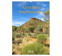 Australien - Impressionen (Wandkalender 2026 DIN A2 hoch), CALVENDO Monatskalender: Der Kalender nimmt Sie mit auf eine Reise kreuz und quer durch den ... und eindrucksvollen australischen Kontinent.