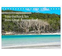 Australien - Vom Outback bis zum Great Barrier Reef (Tischkalender 2026 DIN A5 quer), CALVENDO Monatskalender: Der Kalender nimmt Sie mit auf eine ... und eindrucksvollen australischen Kontinent.