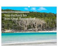 Australien - Vom Outback bis zum Great Barrier Reef (Wandkalender 2026 DIN A2 quer), CALVENDO Monatskalender: Der Kalender nimmt Sie mit auf eine ... und eindrucksvollen australischen Kontinent.