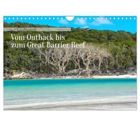 Australien - Vom Outback bis zum Great Barrier Reef (Wandkalender 2026 DIN A4 quer), CALVENDO Monatskalender: Der Kalender nimmt Sie mit auf eine ... und eindrucksvollen australischen Kontinent.