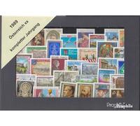 Austria 1989 Nuevo con Goma Original ** MNH Completo año en Limpio conservación (Sellos para los coleccionistas)