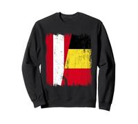 Austria Bélgica Media Bandera Austriaca Belga Jersey Sudadera