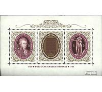Austria Bloque 10 (Completa.edición) Nuevo con Goma Original ** MNH 1991 Wolfgang Amadeus Mozart (Sellos para los coleccionistas) Música/Bailar