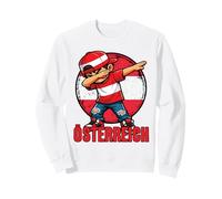 Austria Dabbing Boy Bandera austriaca Sudadera