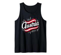Austria Flag Austria Pride Alpine Heritage Spirit Camiseta sin Mangas