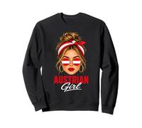Austria Girl Bandera Austriaca Sudadera