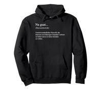 Austria Mundart I Heimat Dialecto con Texto en alemán para austriacos Sudadera con Capucha