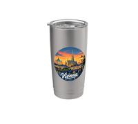 Austria Viena Vaso térmico de acero inoxidable de doble pared