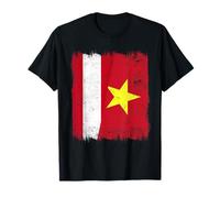 Austria Vietnam Media Bandera Austriaco Vietnamita Historia Camiseta