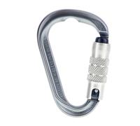 Austrialpin Mini.Mi 3-Wege-Autolock Mosquetón HMS Talla única Gris