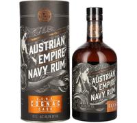 Austrian Empire Navy Rum COGNAC CASK 46,5% Vol. 0,7l in Giftbox