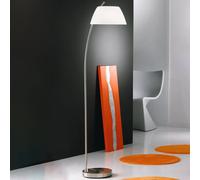 austrolux Lámpara de pie Malmö llena de estilo, níquel