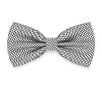AUSUAYA Pajarita clásica a cuadros para hombre camisa y traje - Mens Bow Tie for Boy DE-M-M-B2T, Color gris., Talla única