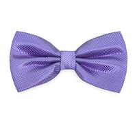 AUSUAYA Pajarita clásica a cuadros para hombre camisa y traje - Mens Bow Tie for Boy DE-M-M-B2T, violeta claro, Talla única