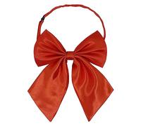 AUSUAYA Pajarita para mujer, corbata para mujer, corbata de Lolita y Cosplay, corbata de oficina para uniforme escolar u oficina DE-W-B1, rojo, Talla única