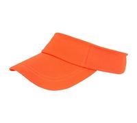 AUSUAYA Sombreros con visera para mujeres u hombres, protección UV con diadema para playa, piscina o golf y tenis, GB-T-Y-M8, 1 paquete, naranja, Talla única