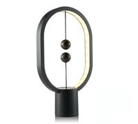 ausuky Mantenga la lámpara de equilibrio elipse magnético interruptor de aire medio LED luz de escritorio