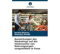 Auswirkungen des Marketings auf die Verbraucher von Nahrungsergän-zungsmitteln in Pune