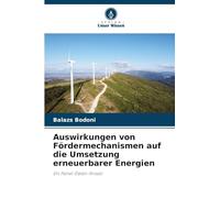 Auswirkungen von Fördermechanismen auf die Umsetzung erneuerbarer Energien