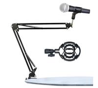 AUSYIWI - Varilla para micrófono (soporte para micrófono, brazo de escritorio, mesa para juegos, con soporte micro antivibración, 360 °, soporte máximo de 3 kg)