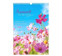 Auszeit für die Seele 2027: Wandkalender 23,7x34 cm mit Landschaftsmotiven und Zitaten, Platz für Notizen und Spiralbindung