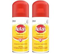 Autan, Pack de 2 Protection Plus Aerosol seco, repelente multi insecto (2 x 100 ml)