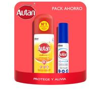 Autan Pack Protection Plus Aerosol + No+Pick, Repelente Multi Insecto + Tratamiento de picaduras, Incoloro