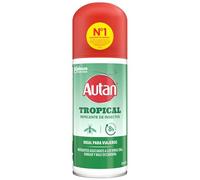 Autan Tropical Repelente en Aerosol - Protege de mosquitos (comunes, tropicales y tigre) e insectos, 100ml