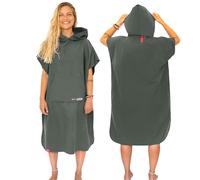 AUTDOOR® Poncho Surf - Fabricado a Partir de Botellas de plástico recicladas - Toalla de Piscina compacta, Ligera y de Secado rápido Ideal para natación y Deportes acuáticos