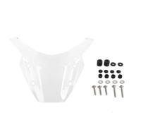 AUTEBGV Compatible con Yamaha para MT09 para FZ09 2021 2023 2024 Deflector De Parabrisas De Motocicleta Accesorios De Parabrisas De Motocicleta Motocicleta Parabrisas(Transparent)