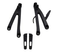 AUTEBGV para CBR600RR 2007-2024 Piezas De Repuesto para Motocicleta Reposapiés Trasero Soportes para Estriberas Accesorios para Motocicleta Reposapies Moto(Sand Black)