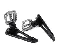AUTEBGV para X-ADV 750 2021 2022 2023 Reposapiés Traseros para Motocicleta Reposapiés De Pasajero Pedal Reposapiés Estriberas Piezas De Repuesto Universales Mejoradas Reposapies Moto(Gray)
