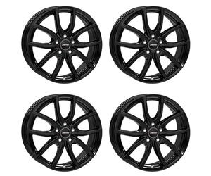 Autec VIDRON 7.5x19 ET50 5x112 Llantas Negro Compatible con VW Golf VIII Golf VI ID.3 Golf VII Jetta Golf V Touran