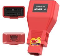 Autel Adaptador OBDII original de 3 pines macho a hembra de 16 pines para vehículos Honda